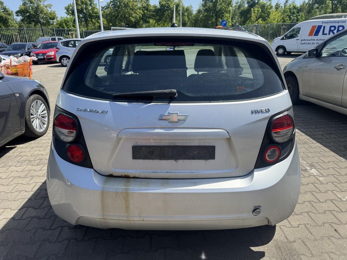 Chevrolet Aveo 2 original Sto&szlig;stange Stossf&auml;nger vorn Silber Bj.2013